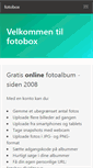 Mobile Screenshot of fotobox.dk